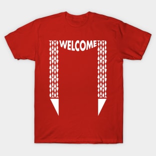 welcome arch T-Shirt